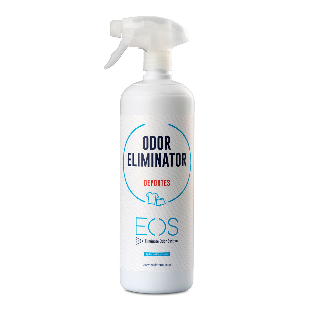 EOS - (1 litro) Eliminador de olores deportivos especializado en ropa y calzado