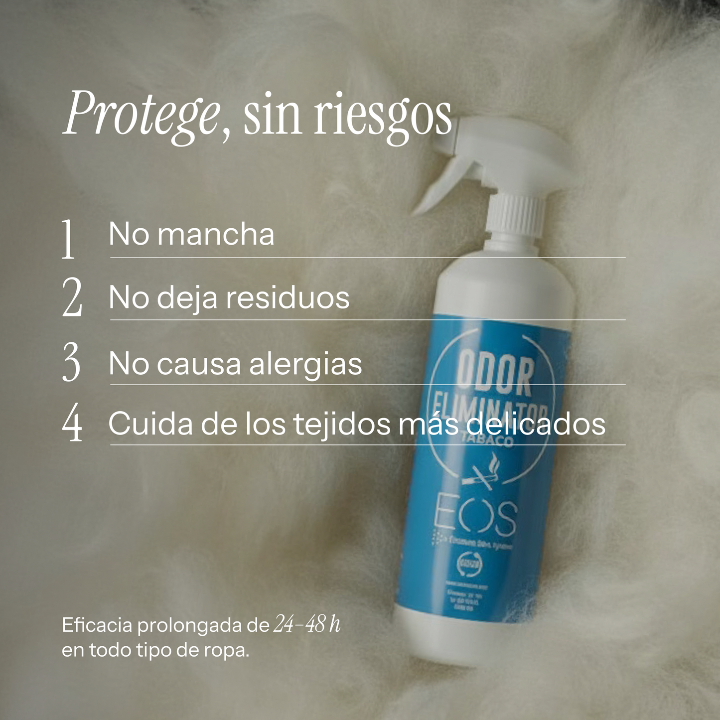 EOS Tabaco | Eliminador de olor a tabaco y humo (1L)