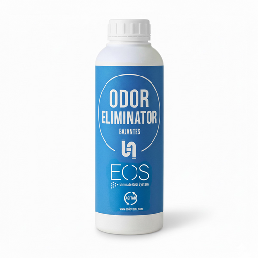 EOS Bajantes | Elimina el olor a alcantarilla de tuberías y desagües (1L)
